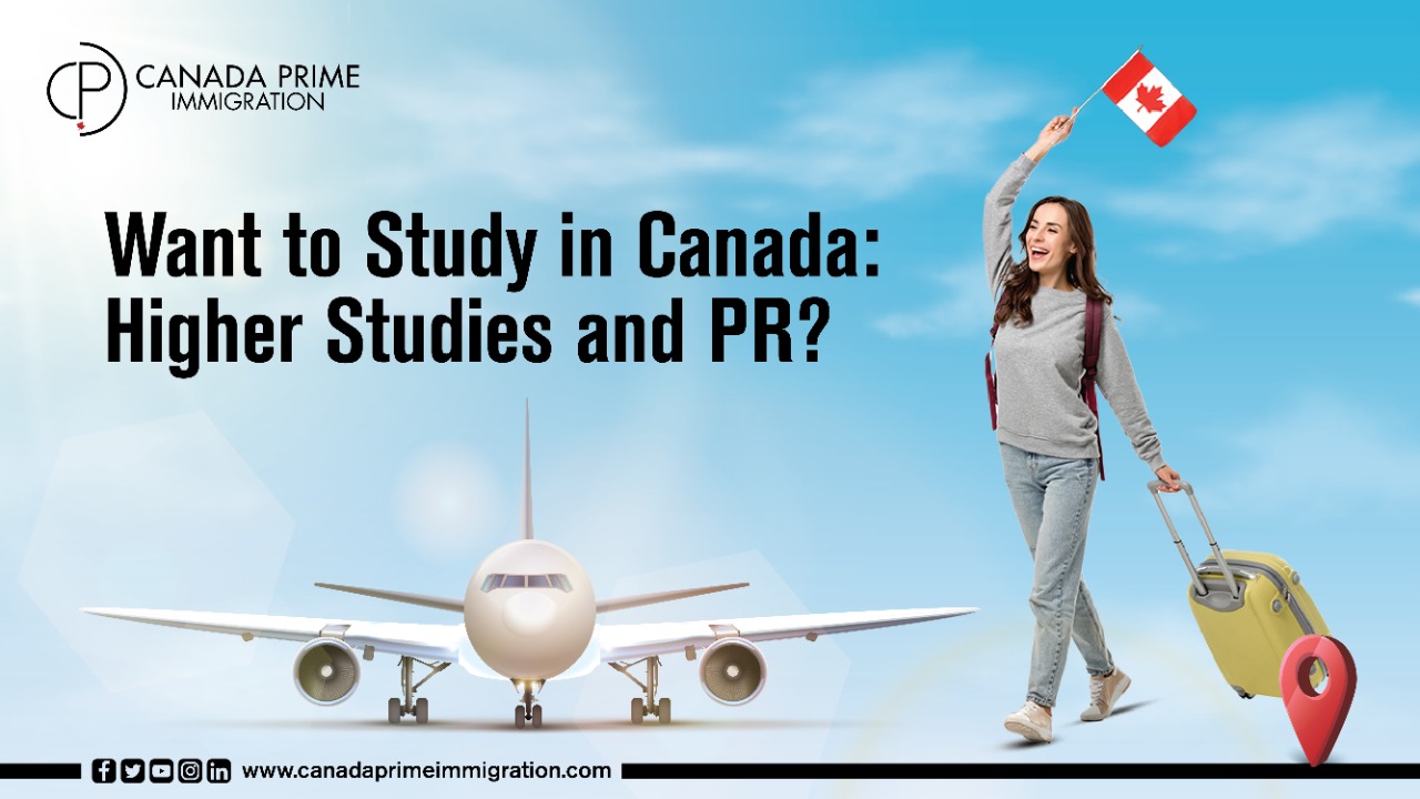 Want to study in Canada Higher studies and PR
